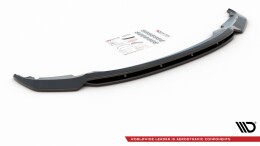 Cup Spoilerlippe Front Ansatz passend für BMW X2 F39 M-Paket schwarz Hochglanz