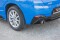 Heck Ansatz Flaps Diffusor passend für BMW X2 F39 M-Paket schwarz Hochglanz