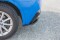 Heck Ansatz Flaps Diffusor passend für BMW X2 F39 M-Paket schwarz Hochglanz