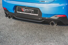 Mittlerer Cup Diffusor Heck Ansatz passend für BMW X2 F39 M-Paket schwarz Hochglanz