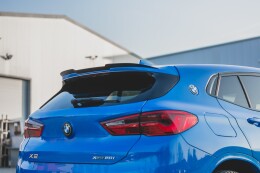 Heck Spoiler Aufsatz Abrisskante passend für BMW X2 F39 M-Paket schwarz Hochglanz