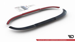 Heck Spoiler Aufsatz Abrisskante passend für BMW X2 F39 M-Paket schwarz Hochglanz