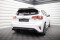 Heck Ansatz Diffusor V.2 passend für Ford Focus Hatchback ST Mk4 schwarz Hochglanz