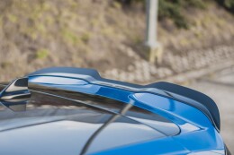 Heck Spoiler Aufsatz Abrisskante V.1 für Ford Focus ST Mk4 schwarz Hochglanz