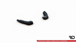 Heck Ansatz Flaps Diffusor V.1 passend für Ford Focus ST Mk4 schwarz Hochglanz