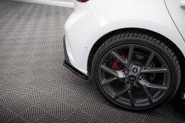 Heck Ansatz Flaps Diffusor V.1 passend für Ford Focus ST Mk4 schwarz Hochglanz