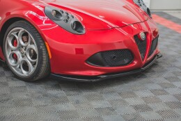 Cup Spoilerlippe Front Ansatz passend für Alfa Romeo 4C schwarz Hochglanz