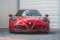 Cup Spoilerlippe Front Ansatz für Alfa Romeo 4C schwarz Hochglanz