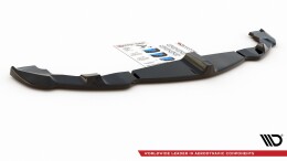 Mittlerer Cup Diffusor Heck Ansatz passend für Alfa Romeo 4C schwarz Hochglanz