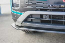 Cup Spoilerlippe Front Ansatz passend für VW T-Cross schwarz Hochglanz