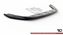 Cup Spoilerlippe Front Ansatz passend für VW T-Cross schwarz Hochglanz