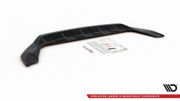Cup Spoilerlippe Front Ansatz passend für VW T-Cross schwarz Hochglanz