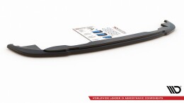 Mittlerer Cup Diffusor Heck Ansatz passend für VW T-Cross schwarz Hochglanz