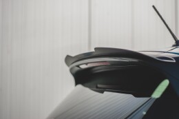 Heck Spoiler Aufsatz Abrisskante passend für VW T-Cross schwarz Hochglanz