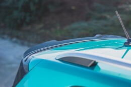 Heck Spoiler Aufsatz Abrisskante passend für VW T-Cross schwarz Hochglanz