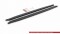Seitenschweller Ansatz Cup Leisten für Skoda Kodiaq Mk1 Sportline/RS schwarz matt