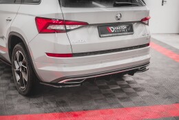 Heck Ansatz Flaps Diffusor passend für Skoda Kodiaq...