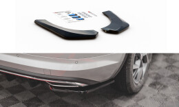 Heck Ansatz Flaps Diffusor passend für Skoda Kodiaq Sportline Mk1 / Mk1 Facelift schwarz Hochglanz