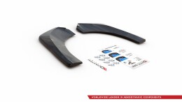 Heck Ansatz Flaps Diffusor passend für Skoda Kodiaq Sportline Mk1 / Mk1 Facelift schwarz Hochglanz