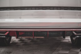 Heck Ansatz Diffusor passend für Skoda Kodiaq Sportline Mk1 / Mk1 Facelift schwarz Hochglanz