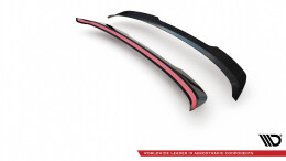 Heck Spoiler Aufsatz Abrisskante V.1 passend für Skoda Kodiaq Mk1 Sportline/RS schwarz Hochglanz