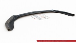 Cup Spoilerlippe Front Ansatz V.2 passend für Mercedes A35 AMG Aero W177 schwarz Hochglanz