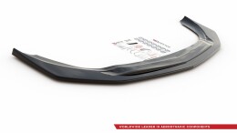 Cup Spoilerlippe Front Ansatz V.3 für Mercedes A35 AMG Aero W177 schwarz Hochglanz