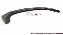 Cup Spoilerlippe Front Ansatz V.3 passend für Mercedes A35 AMG Aero W177 schwarz Hochglanz
