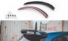 Heck Spoiler Aufsatz Abrisskante passend für Mercedes A35 AMG Hatchback W177 schwarz Hochglanz