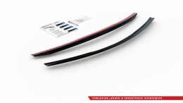 Heck Spoiler Aufsatz Abrisskante passend für Mercedes A35 AMG Hatchback W177 schwarz Hochglanz