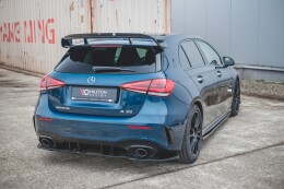 Spoiler Seitenerweiterungen für Mercedes A35 AMG W177 schwarz matt