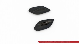 Spoiler Seitenerweiterungen passend für Mercedes A35 AMG W177 schwarz matt