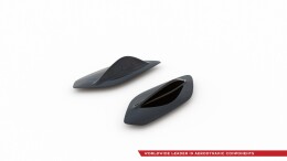 Spoiler Seitenerweiterungen passend für Mercedes A35 AMG W177 schwarz matt