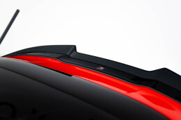 Heck Spoiler Aufsatz Abrisskante V.1 für Ford Fiesta Mk8 ST / ST-Line schwarz Hochglanz