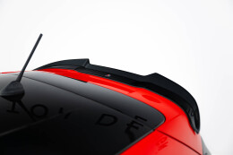 Heck Spoiler Aufsatz Abrisskante V.1 für Ford Fiesta Mk8 ST / ST-Line schwarz Hochglanz