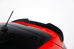 Heck Spoiler Aufsatz Abrisskante V.1 passend für Ford Fiesta Mk8 ST / ST-Line schwarz Hochglanz