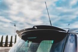 Heck Spoiler Aufsatz Abrisskante passend für Mini Countryman Mk1 JCW schwarz Hochglanz