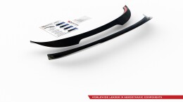 Heck Spoiler Aufsatz Abrisskante passend für Mini Countryman Mk1 JCW schwarz Hochglanz