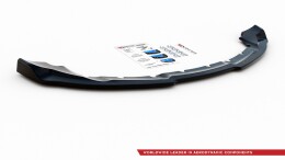 Mittlerer Cup Diffusor Heck Ansatz DTM Look passend für Mini Countryman Mk1 JCW schwarz matt