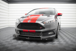 Hybrid Cup Spoilerlippe Front Ansatz V.1 passend für Ford Focus ST Mk3 FL