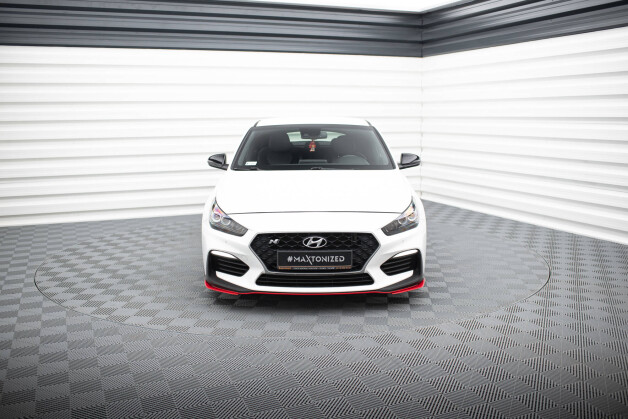 Street+ Spoilerlippe Front Ansatz passend für Hyundai I30 N Mk3 Hatchback / Fastback