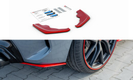 Heck Ansatz Flaps Diffusor V.2 passend für BMW 1er F40 M-Paket