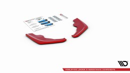 Heck Ansatz Flaps Diffusor V.2 passend für BMW 1er F40 M-Paket