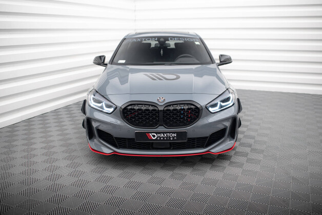 Street+ Spoilerlippe Front Ansatz V.4 passend für BMW 1er M-Paket/ M135i / 128ti F40