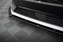 Cup Spoilerlippe Front Ansatz V.7 passend für Ford Fiesta Mk8 ST / ST-Line schwarz Hochglanz