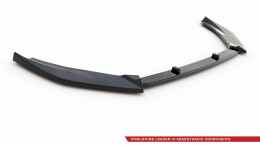 Cup Spoilerlippe Front Ansatz V.7 passend für Ford Fiesta Mk8 ST / ST-Line schwarz Hochglanz