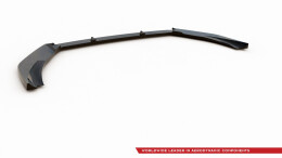 Cup Spoilerlippe Front Ansatz V.7 passend für Ford Fiesta Mk8 ST / ST-Line schwarz Hochglanz