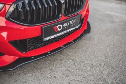 Cup Spoilerlippe Front Ansatz V.1 passend für BMW 8 Coupe G15 / 8 Gran Coupe M Paket G16 schwarz Hochglanz