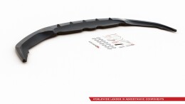 Cup Spoilerlippe Front Ansatz V.1 passend für BMW 8 Coupe G15 / 8 Gran Coupe M Paket G16 schwarz Hochglanz