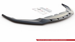 Cup Spoilerlippe Front Ansatz V.1 passend für BMW 8 Coupe G15 / 8 Gran Coupe M Paket G16 schwarz Hochglanz